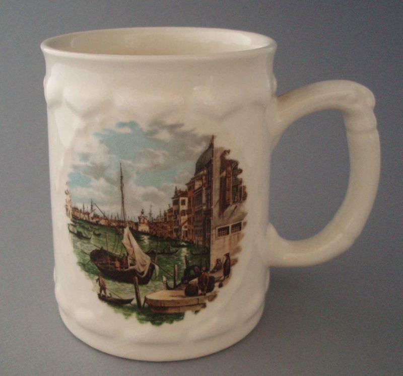 Beer stein - Venice; Crown Lynn Potteries Limited; 1980-1985; 2008.1.1822