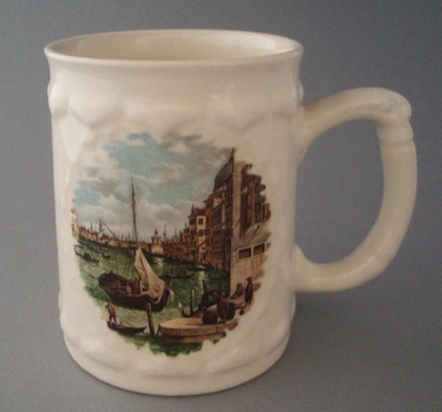 Beer stein - Venice; Crown Lynn Potteries Limited; 1980-1985; 2008.1.1822