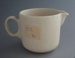Cream jug - bisque; Crown Lynn Potteries Limited; 1973-1989; 2008.1.2347