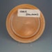 Bread and butter plate - glaze sample; Crown Lynn Potteries Limited; 1978-1985; 2008.1.1775
