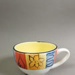 Cup - Liz pattern; Studio Ceramics NZ Ltd; Circa 2002; 2017.1.114