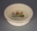 Child's bowl - nursery rhyme; Crown Lynn Potteries Limited; 1955-1970; 2008.1.1302