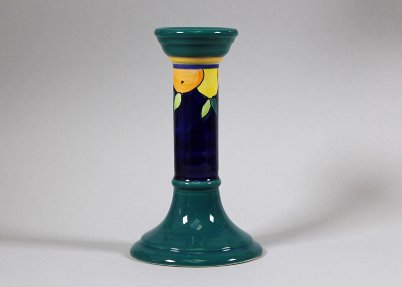 Candlestick - Citrus; Studio Ceramics NZ Ltd; 2017.1.243