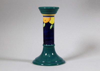 Candlestick - Citrus; Studio Ceramics NZ Ltd; 2017.1.243