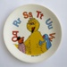 Side Plate - Sesame Street; Crown Lynn Potteries Limited; 1980; 2016.48.37