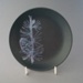 Bread and butter plate - Pine pattern; Crown Lynn Potteries Limited; 1966-1972; 2008.1.635