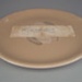 Bread and butter plate - glaze sample; Crown Lynn Potteries Limited; 1970-1975; 2008.1.1773