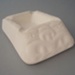 Ashtray - bisque; Crown Lynn Potteries Limited; 1980-1989; 2008.1.395
