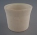 Sugar bowl - bisque; Crown Lynn Potteries Limited; 1971-1989; 2008.1.1982