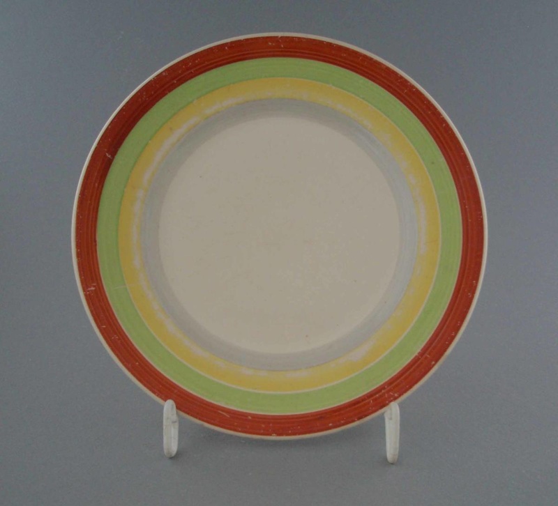 Bread and butter plate - Fiesta Ware; Crown Lynn Potteries Limited; 1955-1965; 2009.1.919 Bread and butter plate - Fiesta Ware; Crown Lynn Potteries Limited; 1955-1965; 2009.1.919