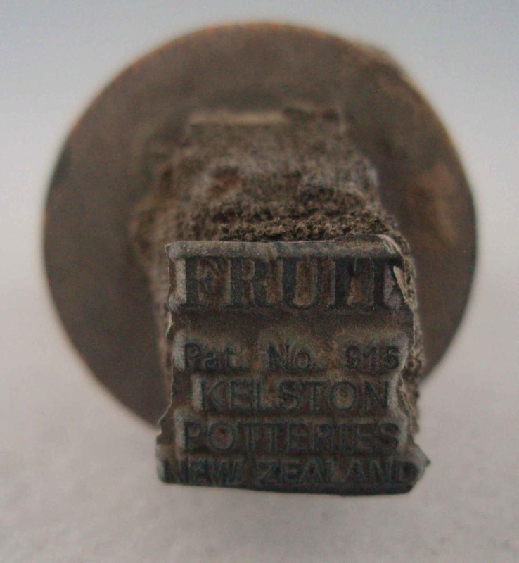 Backstamp - Fruit; Crown Lynn Potteries Limited; 1965-1975; 2008.1.2163