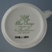 Coffee cup - Blue Tango pattern; Crown Lynn Potteries Limited; 1963-1968; 2008.1.1850