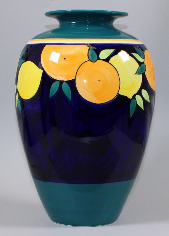 Vase - Citrus; Studio Ceramics NZ Ltd; 2017.1.241