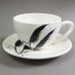 Cup and saucer; Studio Ceramics NZ Ltd; Circa 2010-2017; 2017.1.124