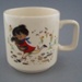Child's mug - nursery rhyme; Crown Lynn Potteries Limited; 1975-1989; 2009.1.237