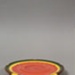 Saucer - Savannah pattern; Studio Ceramics NZ Ltd; 2001; 2017.1.25