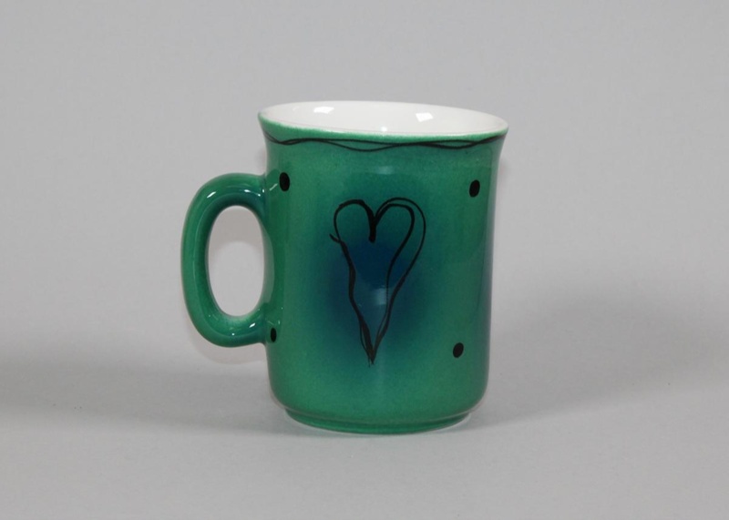 Mug - Fez; Studio Ceramics NZ Ltd; Circa 1999; 2017.1.176