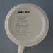 Coffee cup - Bermuda pattern; Crown Lynn Potteries Limited; 1964-1968; 2008.1.1853