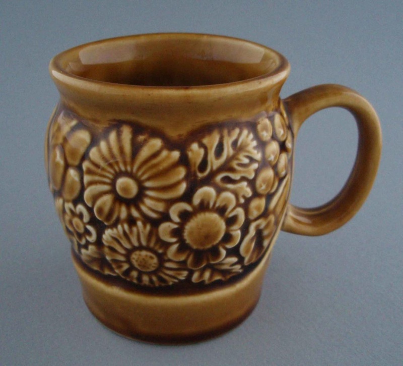 Mug - floral; Titian Potteries (1965) Limited; 1978-1989; 2008.1.2278