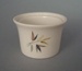 Mustard pot - Green Bamboo pattern; Crown Lynn Potteries Limited; 1963-1970; 2008.1.569