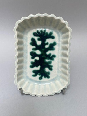Fluted Dish; Frank Carpay; 1953-1956; 2024.2.3