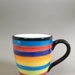 Mug - Zoop pattern; Studio Ceramics NZ Ltd; 2002; 2017.1.118