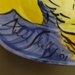 Platter - yellow/orange flowers; Studio Ceramics NZ Ltd; 2001; 2017.1.145