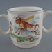 Child's mug - Nursery Tales pattern; Crown Lynn Potteries Limited; 1984-1989; 2008.1.1083