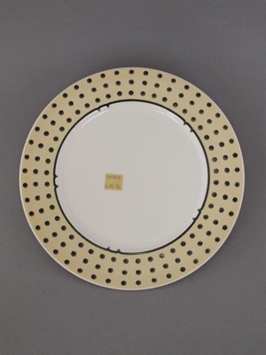 Lunch plate - Florence; Crown Lynn Potteries Limited; 1988-1989; 2015.1.27