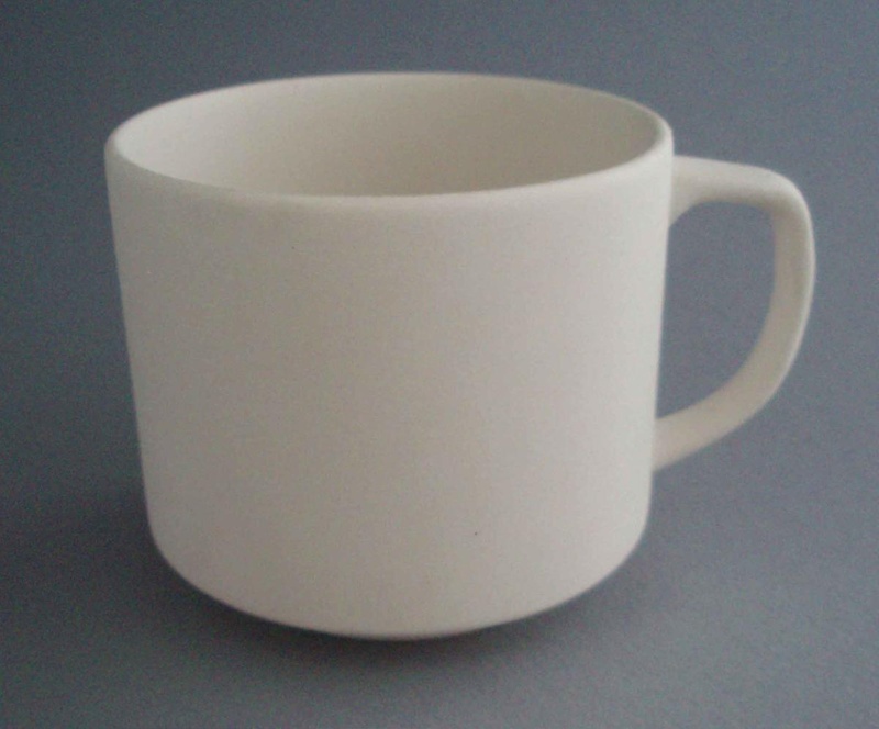 Cup - bisque; Crown Lynn Potteries Limited; 1985-1989; 2008.1.2337