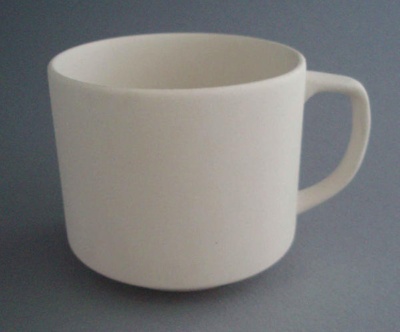 Cup - bisque; Crown Lynn Potteries Limited; 1985-1989; 2008.1.2337