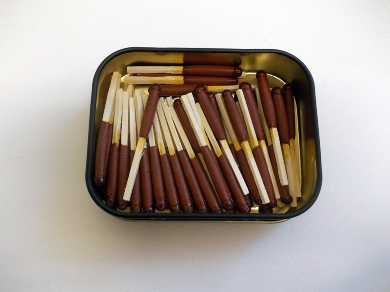 Pipe, Match, Tobacco Tin and smoking bag; SGHT.2013.32 on eHive