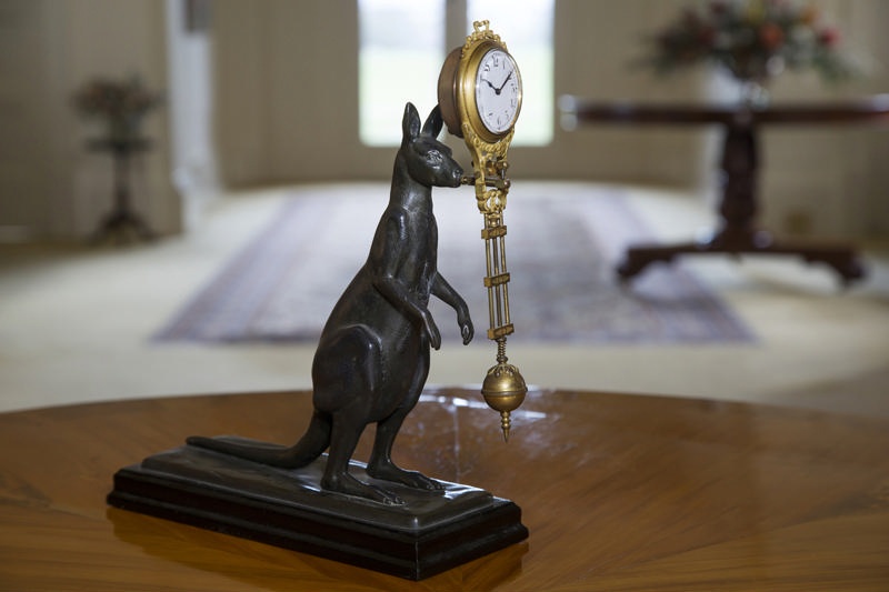 Junghan s Clock Company Kangaroo Mantle clock Germany c.1920