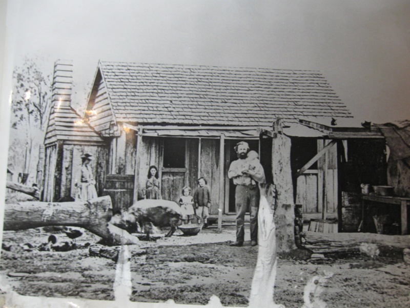 Photograph German Settlers near Rosewood.; 1870's; 2526 eHive