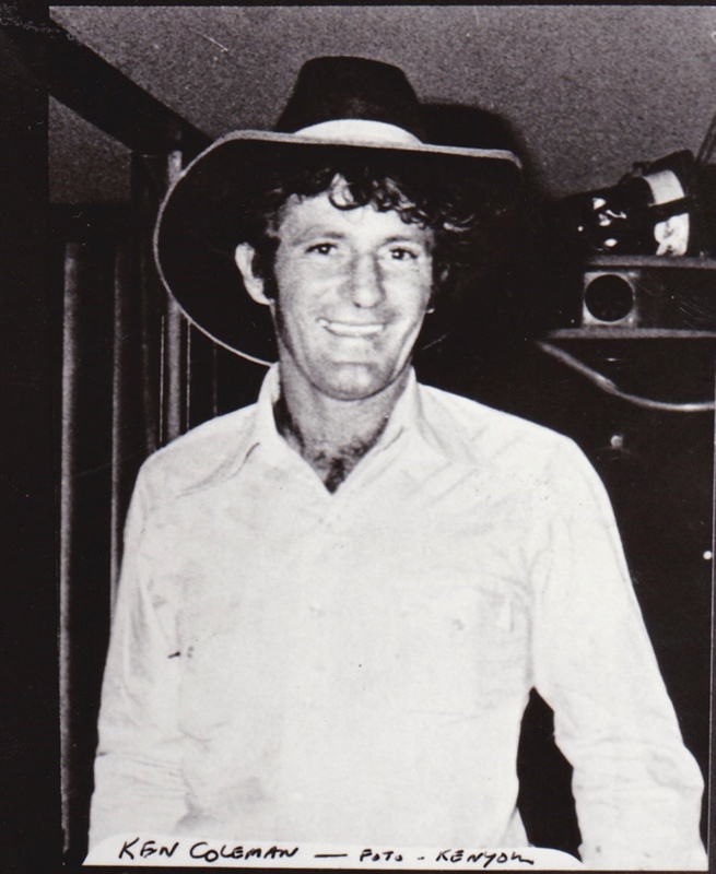 Photograph - Ken Coleman; Kenyon, Mike; c 1970; 16305 | eHive