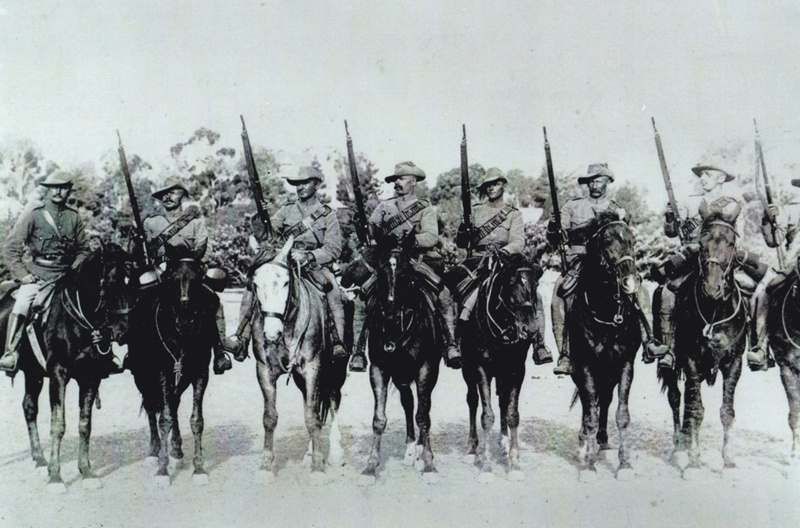 Photograph - 2nd South Australian Mounted Rifles with Breaker Morant ...