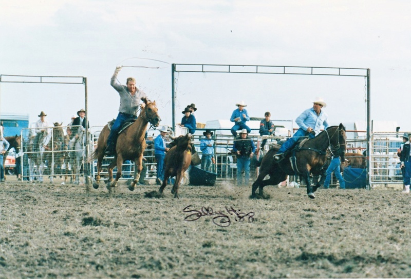 Photograph - Gary McPhee and Peter Bookluck performing at Bairnsdale ...