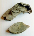 Shoe and Patten fragment; 18th Century; CG12.c