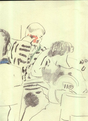 Chess players; Joanna Margaret Paul; 1998; NS 267