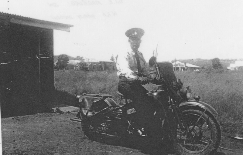 Senior Constable Roy Wardrop At Marburg Police Station On His ...