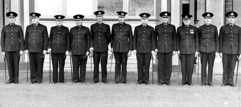 Commissioned Police Officers; 1950; PM1690 | EHive