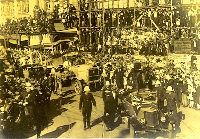 st patricks day parade brisbane city