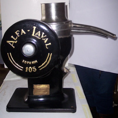Cream Separator Base & Cream Milk Cooler; Alfa-laval; C 1940; 2010.1.41 A 