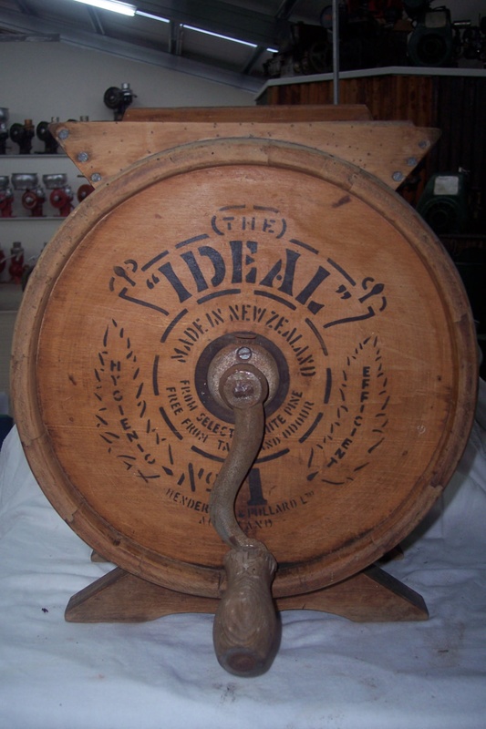 Butter Churn; Ideal; 2010.1.70 on NZ Museums