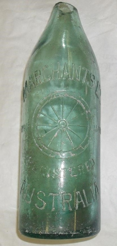 marchants soft drink bottle