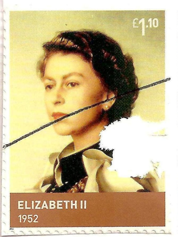 Queen Elizabeth II 1952 Stamp; Atelier Works; 11/25/2011 ...