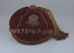 Rugby union international honours cap, England, 1875; Unknown; 1875; M5519
