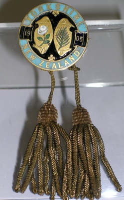 Pin Badge, Yorkshire v New Zealand, 1905; 1905; 2001/176