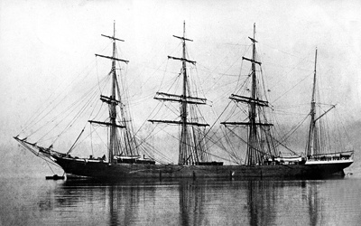 Four masted iron barque DRUMMUIR ; P_OM_C_16a | eHive