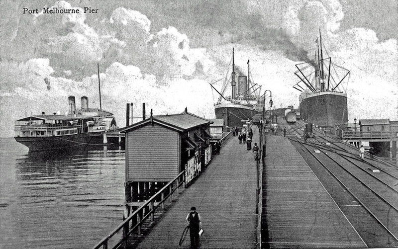 Port Melbourne Pier; P_OM_E_62c eHive